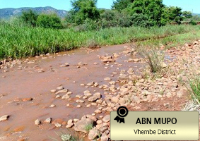 Stones germinating along Nzhelele River