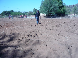 soil before planting